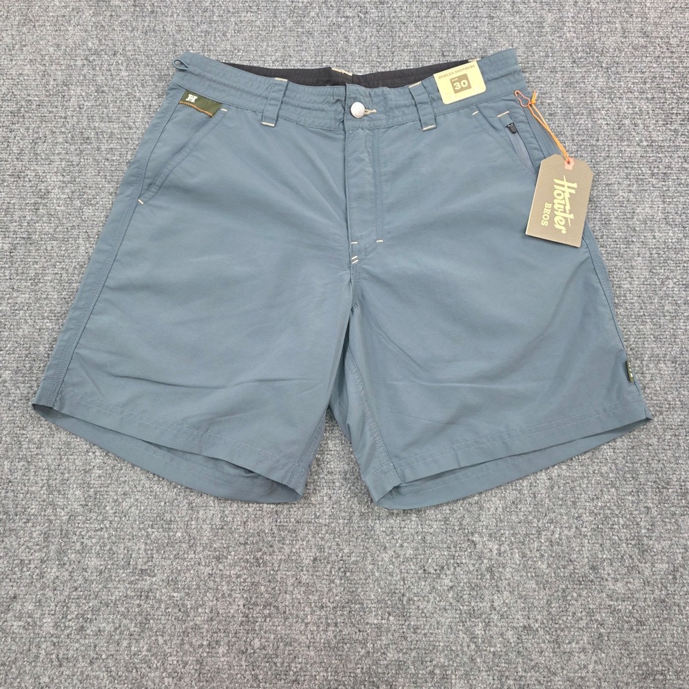 Howler Brothers Horizon Hybrid‎ 2.0 Shorts Mens Size 30 Petrol Blue New